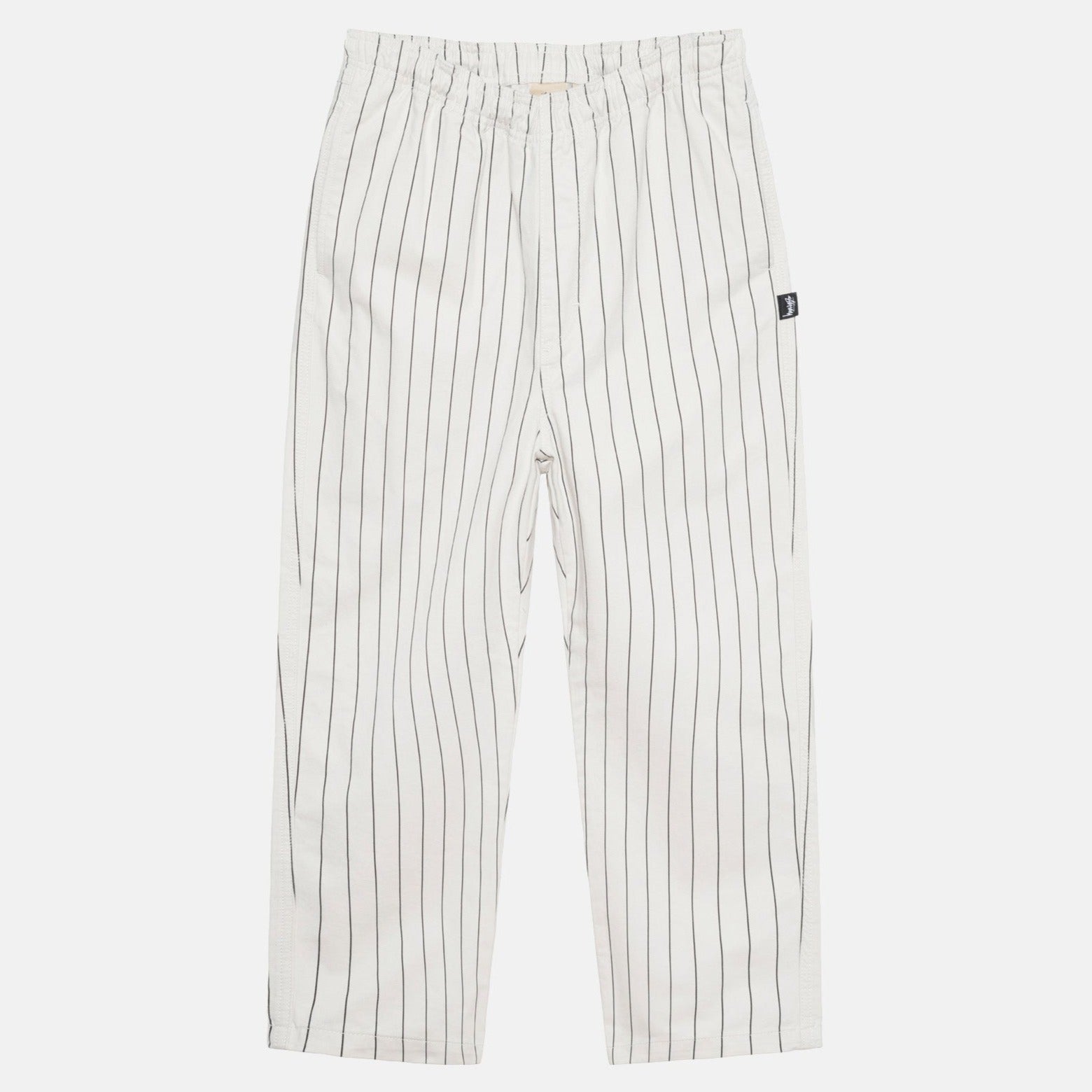 Stussy - Brushed Beach Pant - Bone Stripe | available at LCD