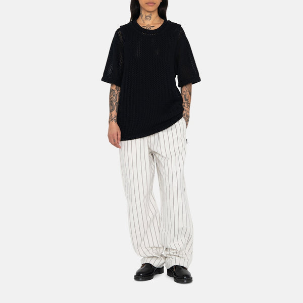 Stussy - Brushed Beach Pant - Bone Stripe | available at LCD